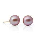 Mauve Pearl Earrings