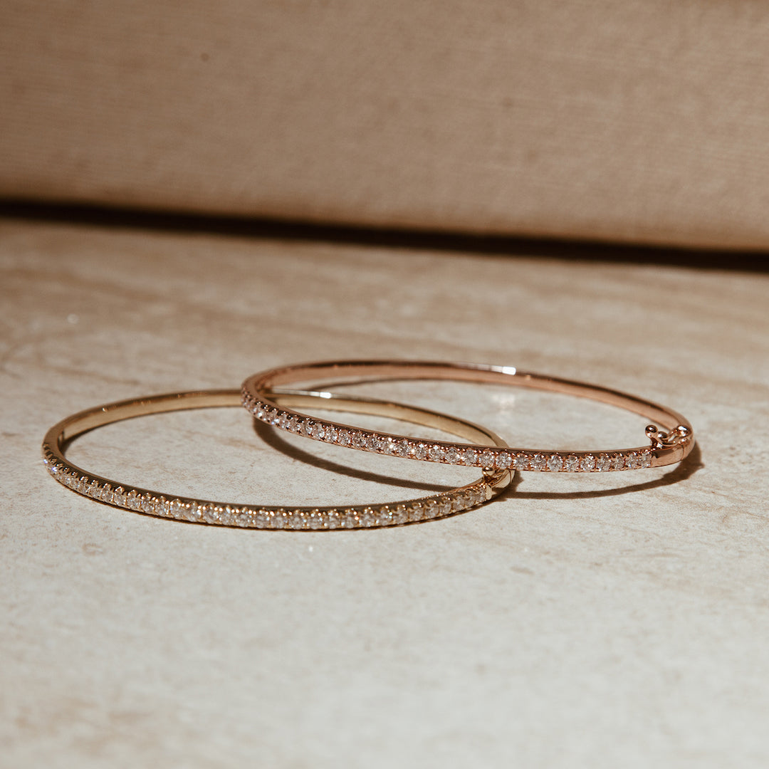 Classic Diamond Bangle