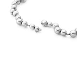 Silver Moonlight Grapes Necklace