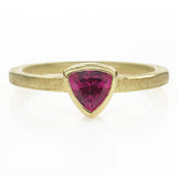 Hot Pink Sapphire Stacking Ring