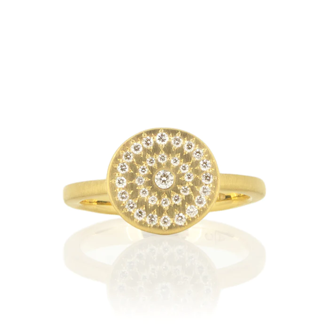 Adel Chefridi Diamond Star Ring