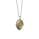 Adel Chefridi Aquamarine Secret Garden Morning Dew Pendant Necklace