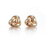 Gold Triple Knot Earrings