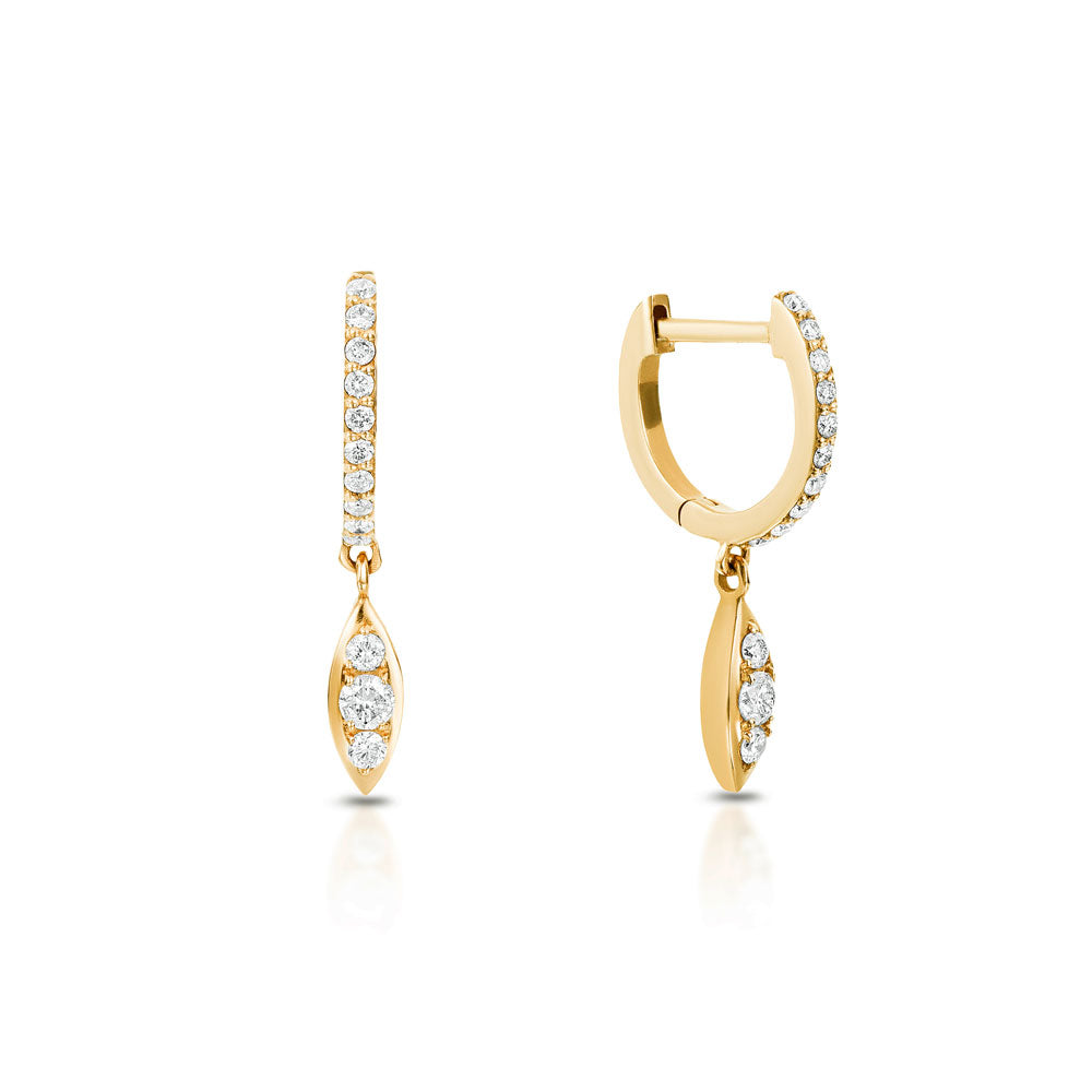 Carbon & Hyde Delilah Diamond Earrings