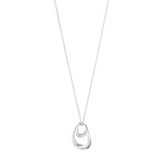 Georg Jensen Offspring Silver & Diamond Pendant Necklace