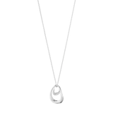 Georg Jensen Offspring Silver & Diamond Pendant Necklace