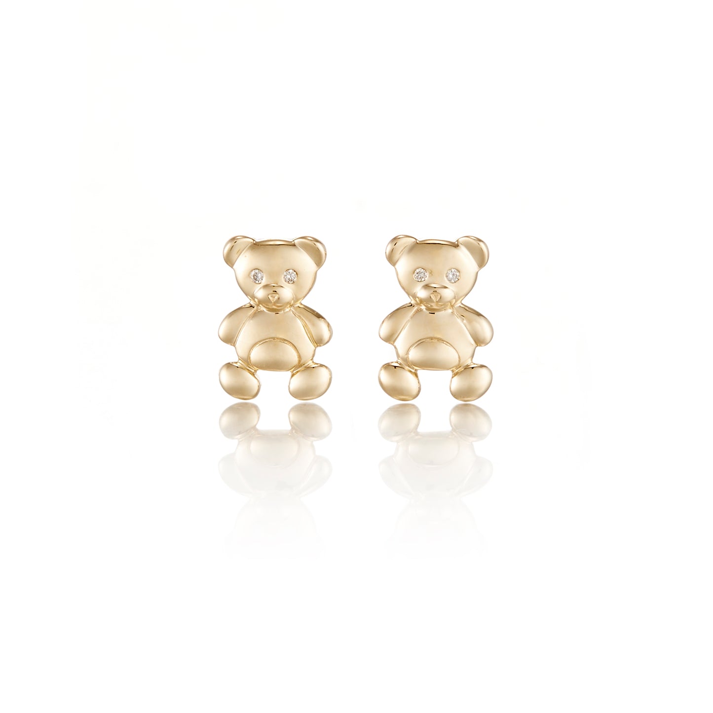 Gump's Signature Child's Bear Stud Earrings