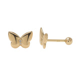Child's Butterfly Stud Earrings