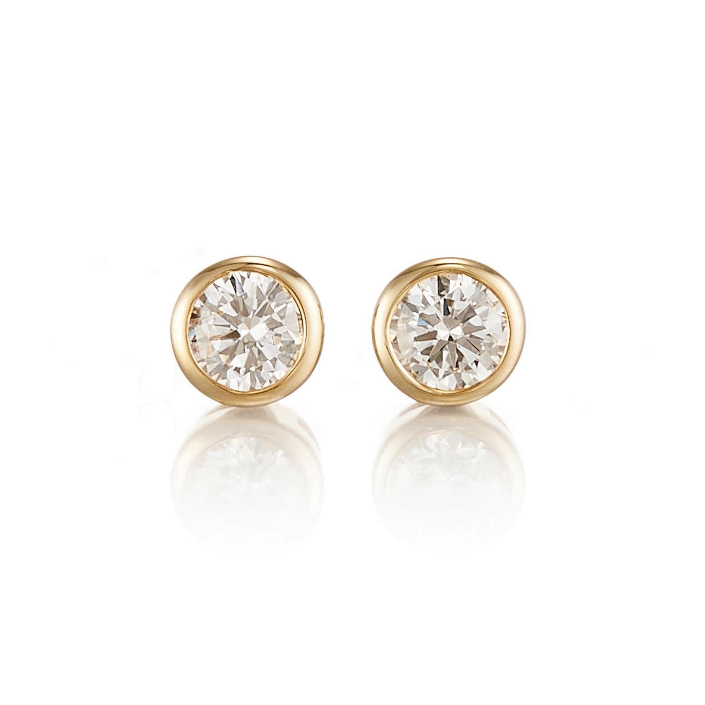 Gump's Signature Mini Dot Earrings in Diamonds