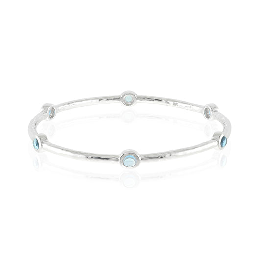 Gump's Signature London Blue Topaz Stacking Bangle