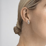Silver Infinity Earrings