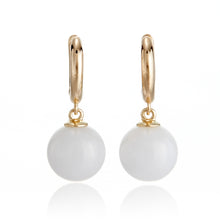 Gump's Signature Soho Earrings in White Jade