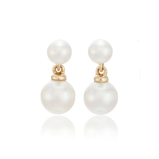 Gump's Signature Victoria Earrings in Pearls