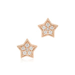 Gump's Signature Star Earrings in Diamonds
