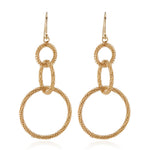 Amáli Petite Circle Stardust Earrings