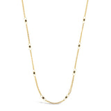 Amáli Black Diamond Whisper Chain Necklace