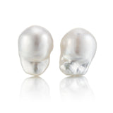 Gump's Signature White Baroque South Sea Pearl Earrings