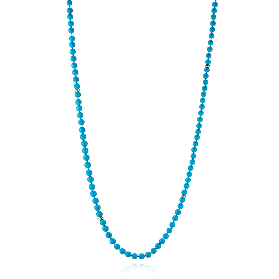 5mm Turquoise Rope Necklace