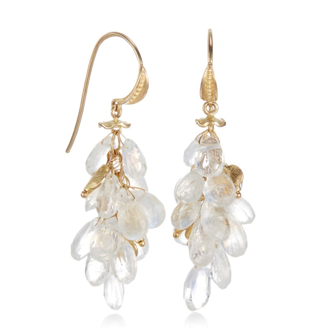 Moonstone Briolette Earrings