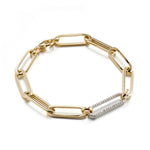 Paperclip Link Bracelet