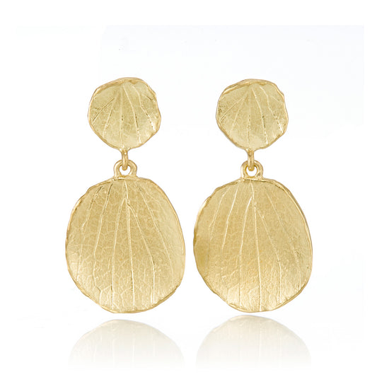 Barbara Heinrich Hydrangea Petal Drop Earrings