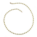 Peridot Bezel-Set Necklace