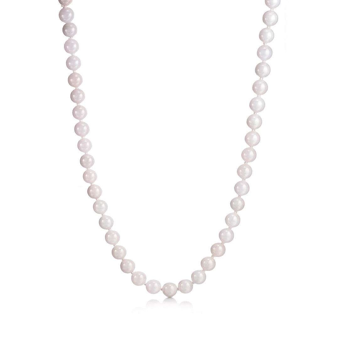 Gump's Signature White Jade Rope Necklace