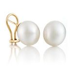 Gump's Signature 13mm White South Sea Pearl Earrings
