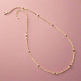 Champagne Diamond Whisper Chain Necklace