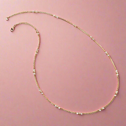 Pearl Whisper Chain Necklace