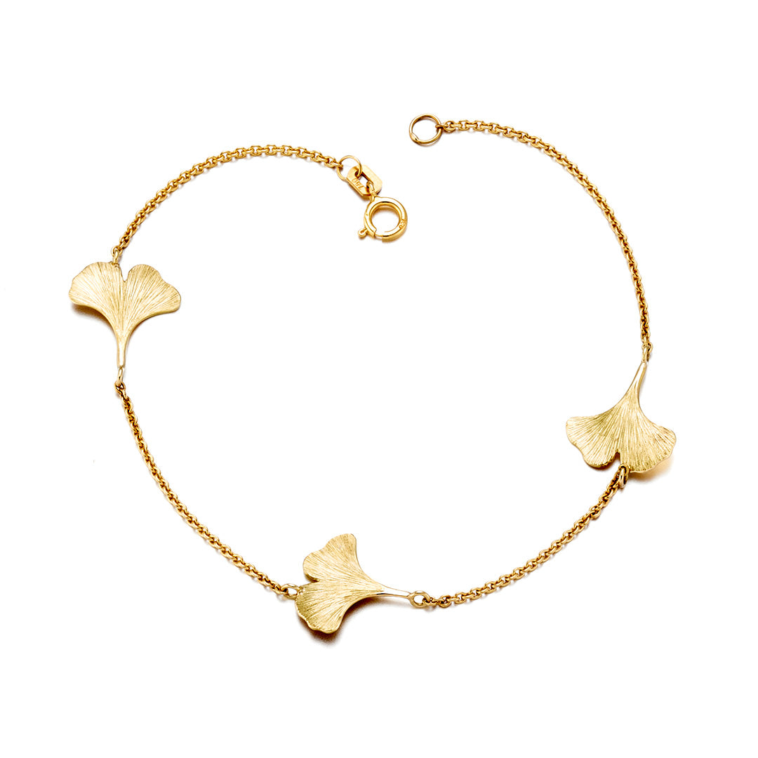 Gump's x Gudrun Langner Ginkgo Station Bracelet