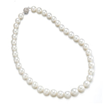 Gump's Signature 10-12.9mm South Sea Pearl Necklace with Pierced Diamond Clasp