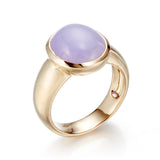 Lavender Jade North-South Ring