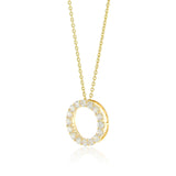Diamond Eternity Pendant Necklace