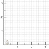 Silver North Star Earrings in Diamonds & Pearls