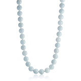 10mm White Jade Necklace