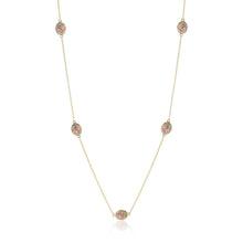 Gump's Signature Station Necklace in Multi-Colored Gemstones