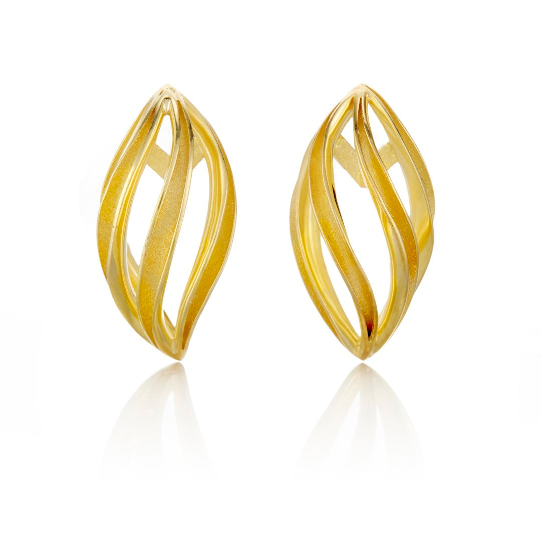 Timo Krapf Wave Pod Earrings