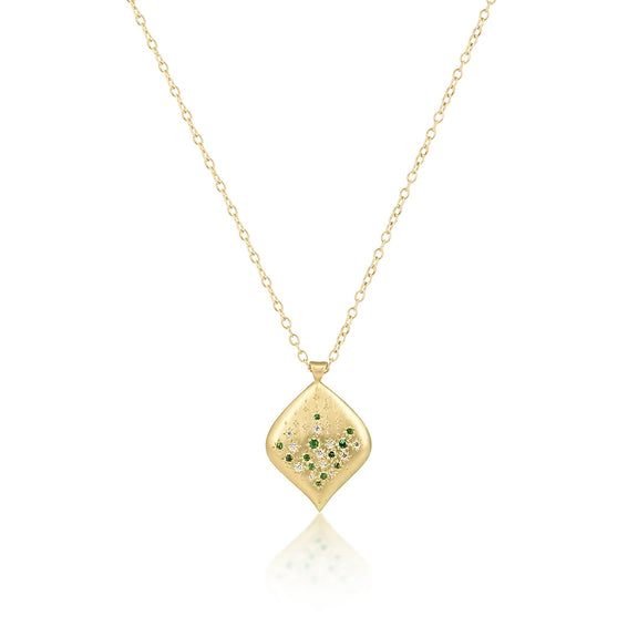 Adel Chefridi Emerald Andromeda Pendant Necklace