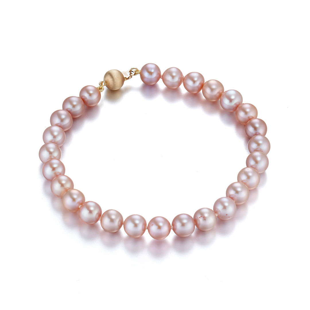 Gump's Signature 7mm Pink Pearl Bracelet