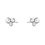 Georg Jensen Diamond Moonlight Grapes Stud Earrings