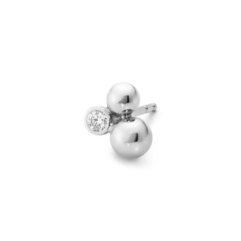 Diamond Moonlight Grapes Stud Earrings