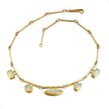 Ethiopian Opal Mixed Shape Necklace