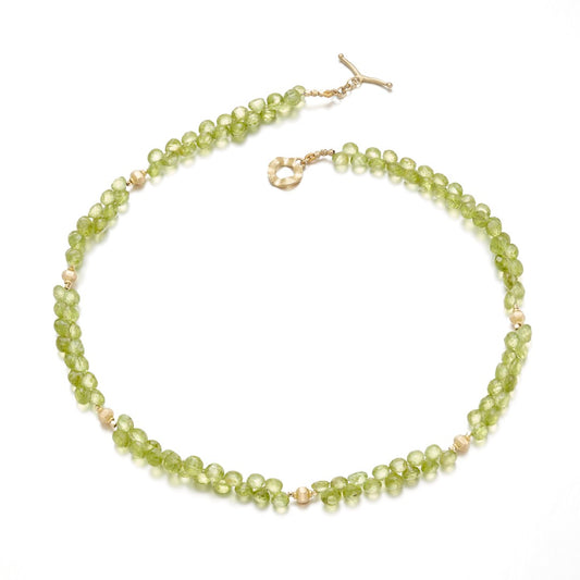 Barbara Heinrich Peridot Briolette Necklace