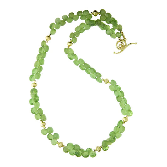 Barbara Heinrich Peridot Briolette Necklace