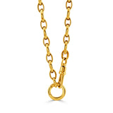 Marquise Link Charm Ring Necklace