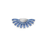 Georg Jensen Blue Daisy Hair Clip