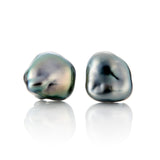 9mm Keshi Tahitian Pearl Earrings