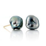 9mm Keshi Tahitian Pearl Earrings