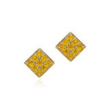 Eve Earrings in Yellow Sapphires